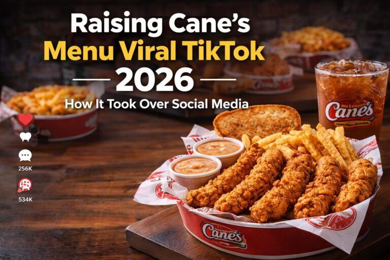 Raising Cane’s Menu Viral TikTok 2026 – The Powerful Trend That Shocked Food Lovers